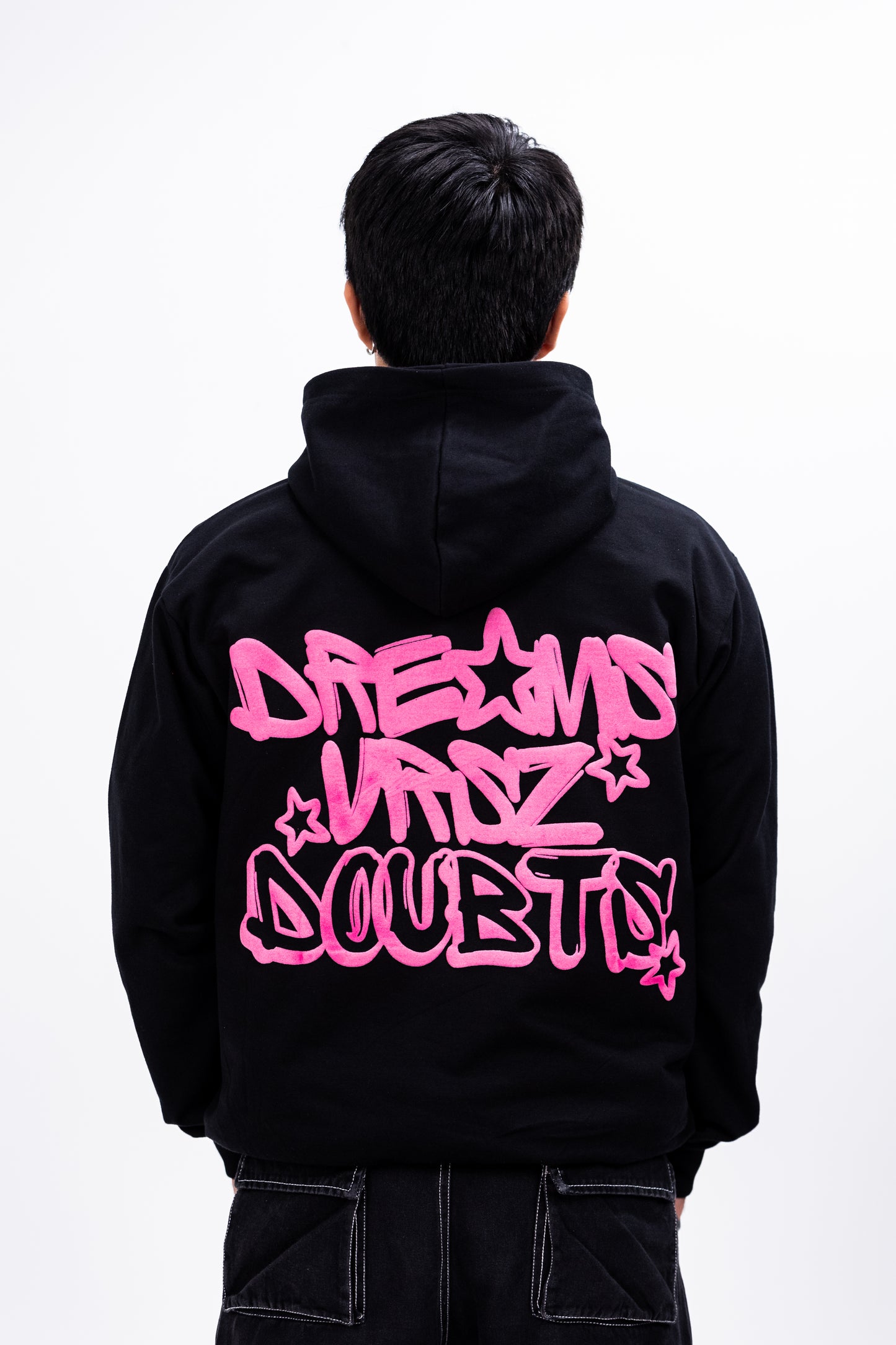 DREAMS VRSZ DOUBTS HOODIE (BLACK)