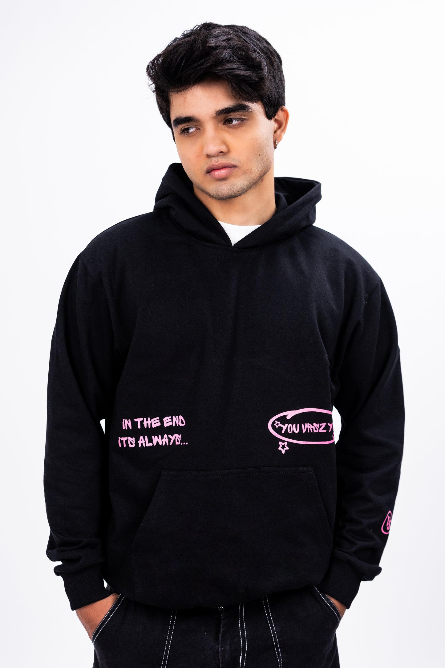 DREAMS VRSZ DOUBTS HOODIE (BLACK)