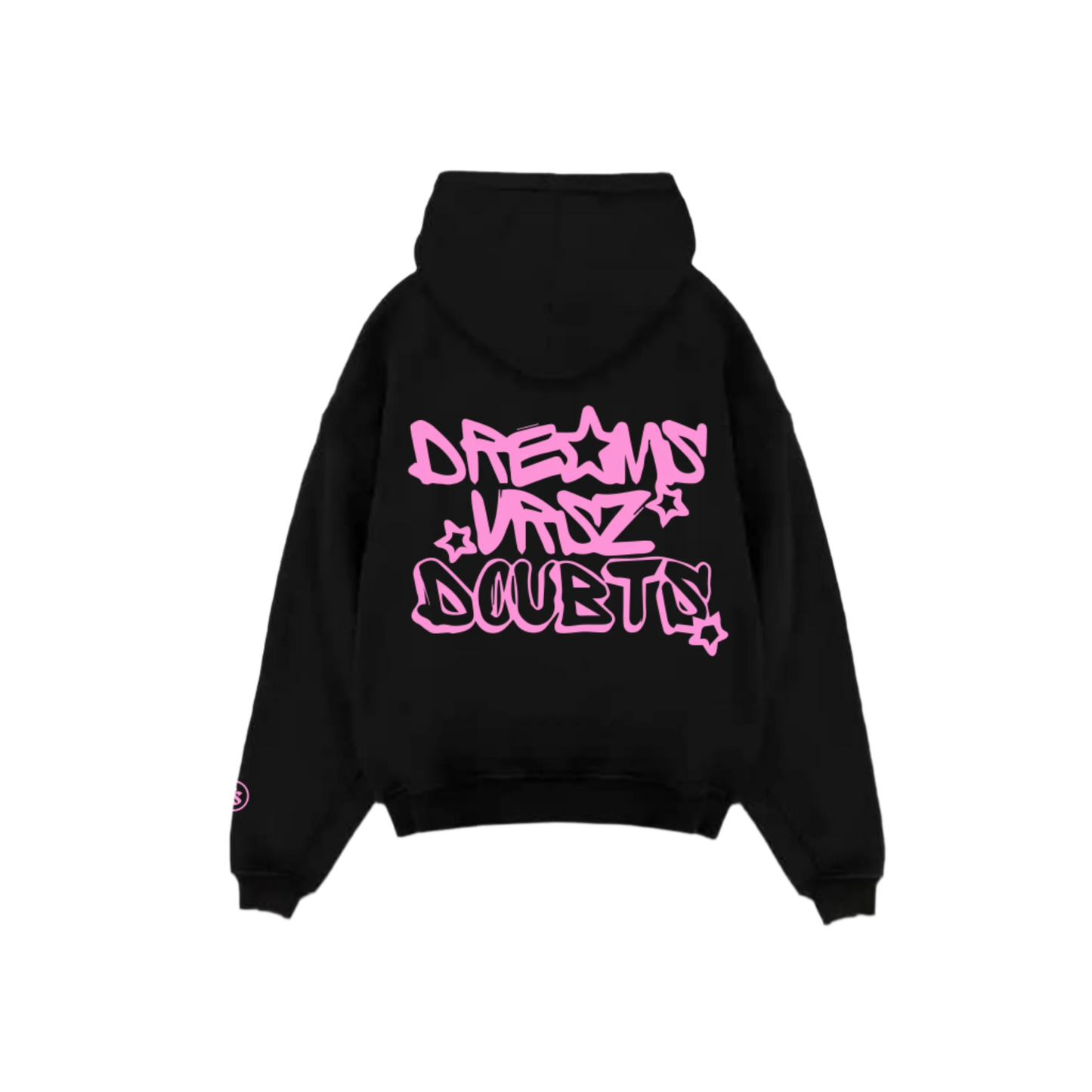 DREAMS VRSZ DOUBTS HOODIE (BLACK)