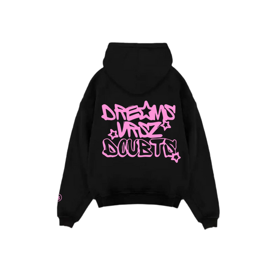 DREAMS VRSZ DOUBTS HOODIE (BLACK)